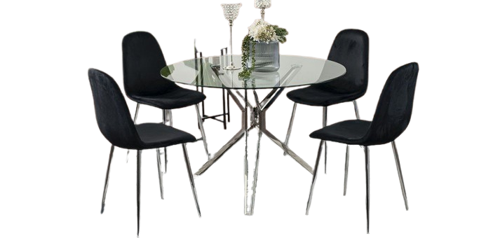 Comedor Trivor Cristal